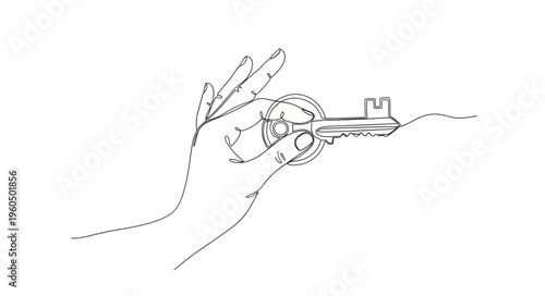 Hand holding a flying bee.