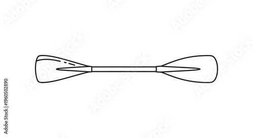 Kayak Paddle, Double-Bladed Oar for Water Sports and Recreation