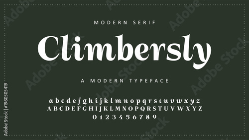 Luxury alphabet letters font and number. Typography elegant wedding classic lettering serif fonts decorative vintage retro concept. vector illustration