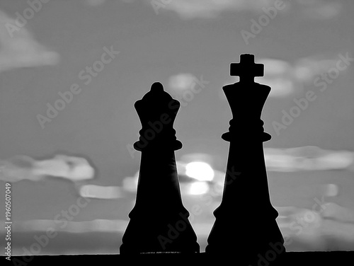 chess king and queen