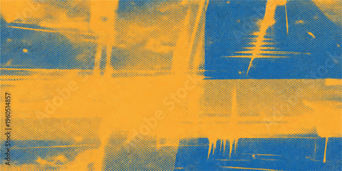 Abstract a vibrant portrayal of the Sweden flag, a bold expression of national identity, featuring the iconic blue and yellow hues in a photorealistic display of patriotism and national pride.