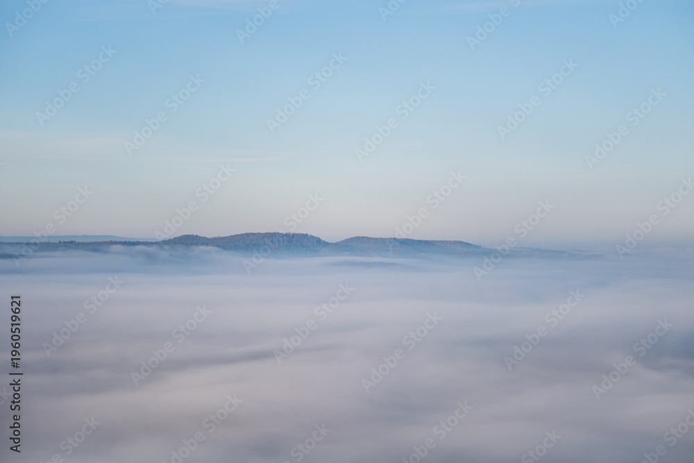 Fototapeta premium Nebel im Paradies