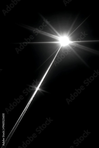 Radiant Beam of Light - Dramatic Spotlight