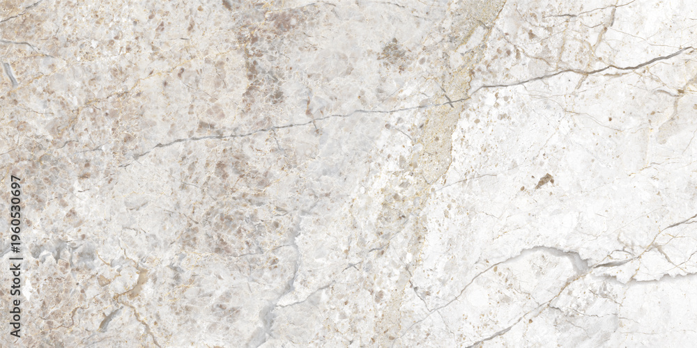 Fototapeta premium Luxurious white Carrara statuaries marble texture background. glossy marble with golden streaks. Luxury White Gold Marble texture background vector. Panoramic Marbling texture design.