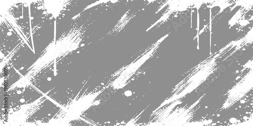 Abstract a textured display, composed of dynamic brushstrokes and splashes, forming a striking visual backdrop that exudes an air of both elegance and creative energy.