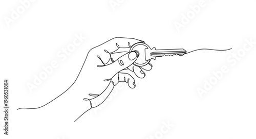 Hand Holding a Smoking Gun.