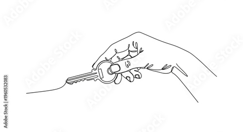 Hand Holding Bouquet Flowers.