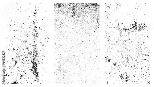 Grunge textures set. Grunge stamp texture. Vector illustration.