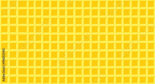 Yellow Waffle Texture Background