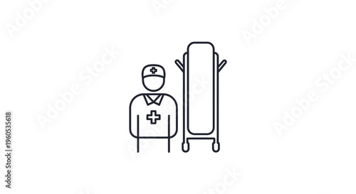 Dedicated medical professional and essential patient transport equipment for healthcare services