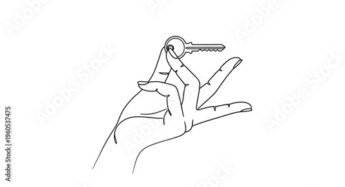 Hand Holding Small Object.