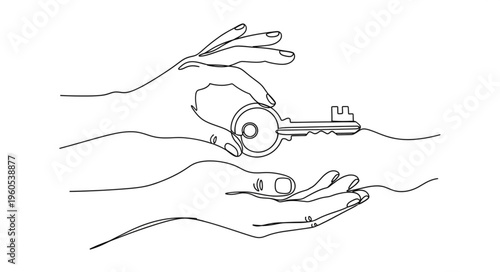 Hands Holding A Light Bulb.