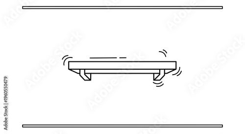 Illustration of a shaky wall shelf indicating instability and potential detachment issues