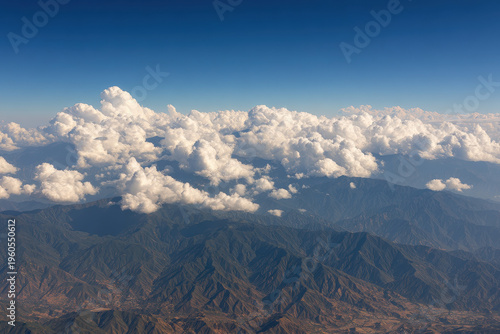 breathtaking glacial valley in russia at high noon featuring captivating geometric patterns and clear sky