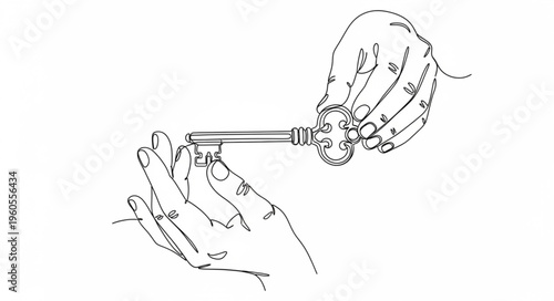 Hands holding small metal object.