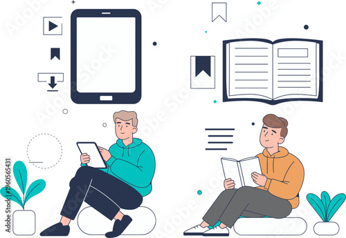 Digital Reading vs Physical Book