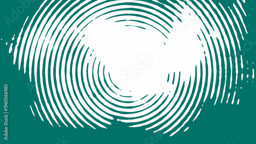 Dynamic visual abstract radial concentric pattern wave illusion movement optical art and energetic design creative composition and digital artwork geometric shape background.