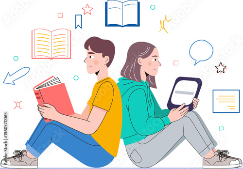 Digital Reading vs Physical Book