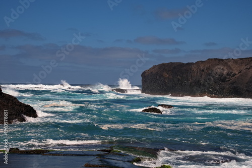 Power of the Atlantic Ocean in Cape Verde