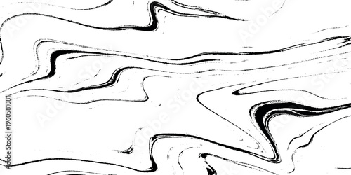 Black and white abstract texture background with swirling patterns and smooth curves for design