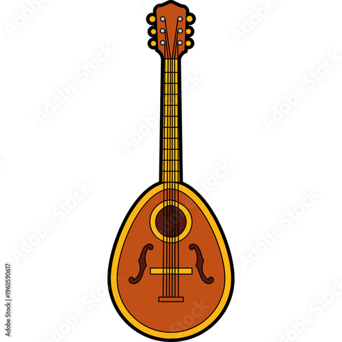 Mandolin Stringed Musical Instrument