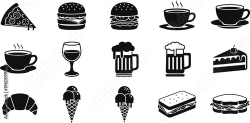 Food and drink icons