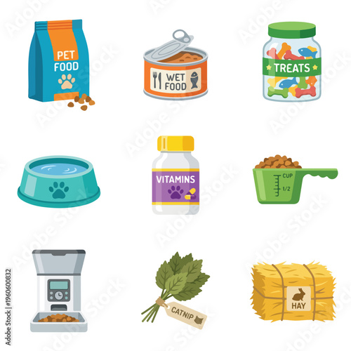 Pet Food and Nutrition Items.