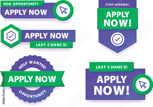 Apply Now Branding Set