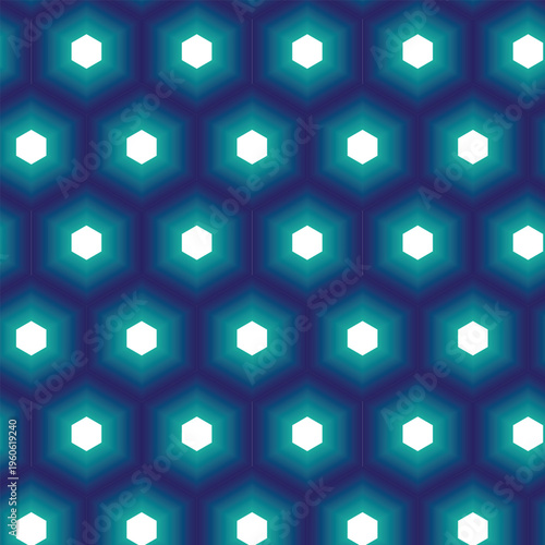 seamless pattern of geometric shapes