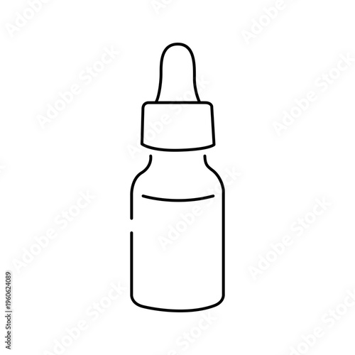Essential Oil Dropper Bottle Icon
