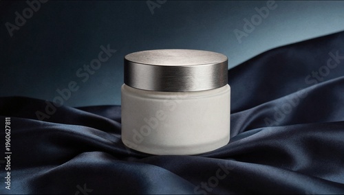 Two elegant glass perfume bottles stand on a reflective surface with water droplets and a warm golden backlight illuminating the liquid.