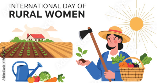 Celebrating International Day of Rural Women Honoring Their Contributions to Agriculture and Community