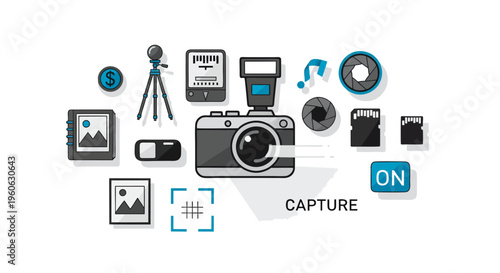 MP3 Player with Headphones Icon Vector Illustration