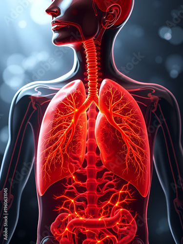 In Alveoli oxygen and carbon dioxide exchange occurs, it is  Vital for efficient breathing