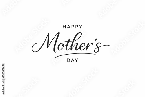 Happy mother's day greeting card
