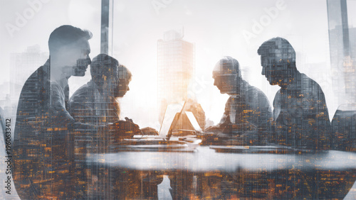 Business People Meeting Collaboration And Teamwork Concept