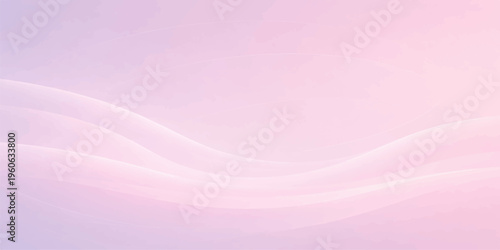 A soft pink and purple abstract background featuring flowing gradient waves and artistic curved lines that create a textured vector illustration for a modern wallpaper design