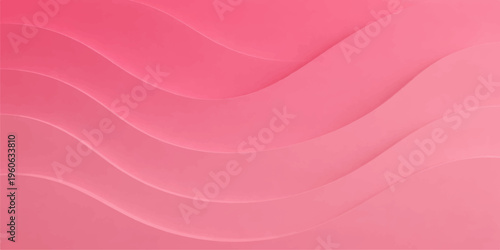 Soft flowing pink silk and satin fabric wave backgrounds featuring a smooth purple curve pattern and light textile material design for an abstract vector illustration wallpaper