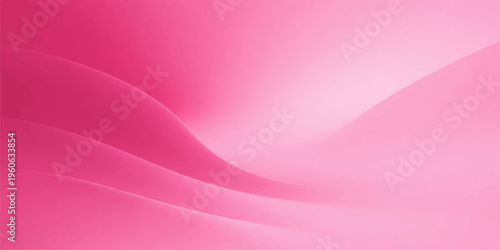 A smooth pink and purple abstract background features flowing wave lines and a soft gradient motion to create a light vector illustration wallpaper with an elegant textured design