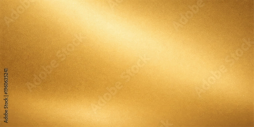 A vintage aged parchment with a rough brown cardboard texture and a grunge gold metal background pattern for an antique paper design