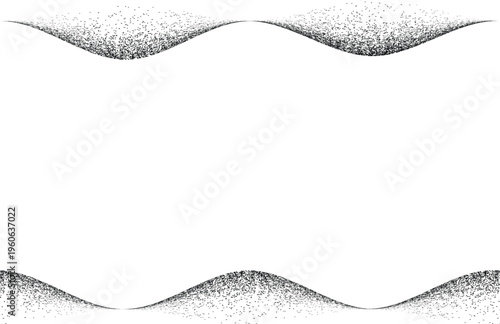 Noised gradient spiral line .Graffiti art design . Noise dispersion wavy logo . Spray effect .Grunge texture . Distressed element .vector