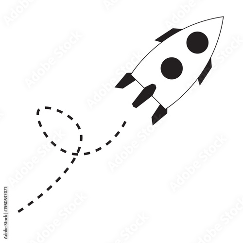 Digital Marketing Doodle Icons Set Business Growth Element