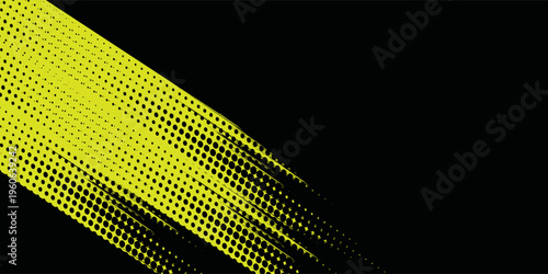 Dramatic neon yellow comic book style background for urban design posters.
