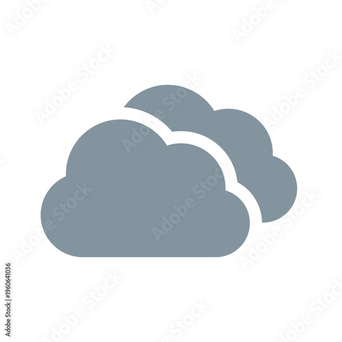 曇天のアイコン 雲 クラウド
