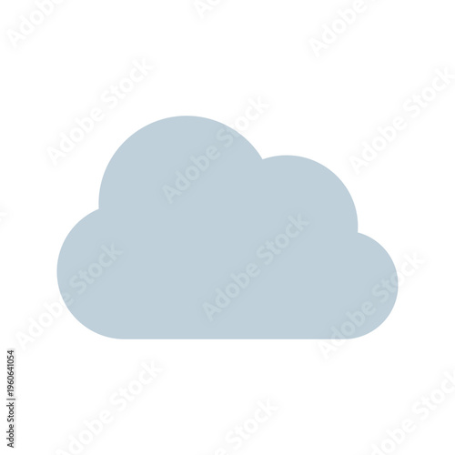 曇りのアイコン 雲 クラウド