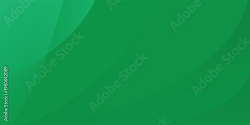 Green Abstract Background With Smooth Curves And Soft Gradient Layers For Design And Eco Themes eps10