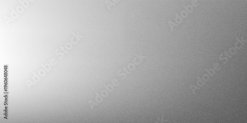 Silver background with metal mirror texture. Chrome gradient surface with simple abstract light ball. vector ilustration