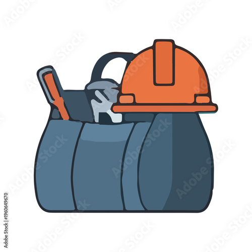 Construction Tool Bag Icon
