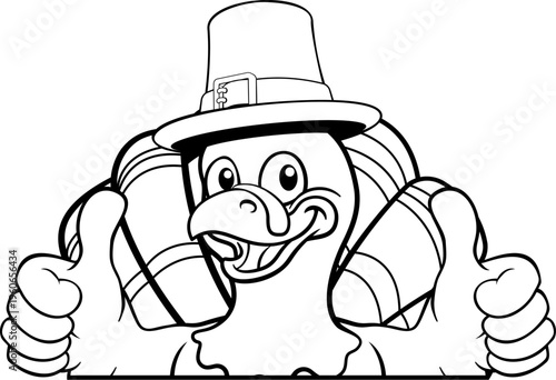 A turkey pilgrim hat Thanks...
