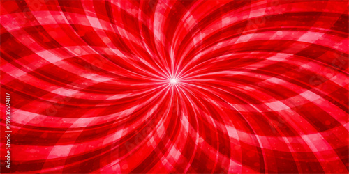 Abstract a mesmerizing spiral of vibrant red hues unfolds, evoking a sense of dynamic energy and captivating visual intensity.